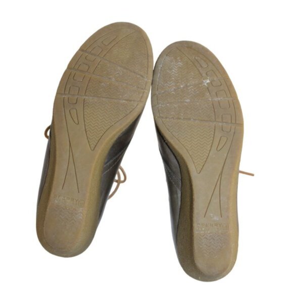 Sperry Top-Sider Gray Brundidge Stella Prow Wedge Ankle Boot, Size 9.5 - Picture 6 of 7